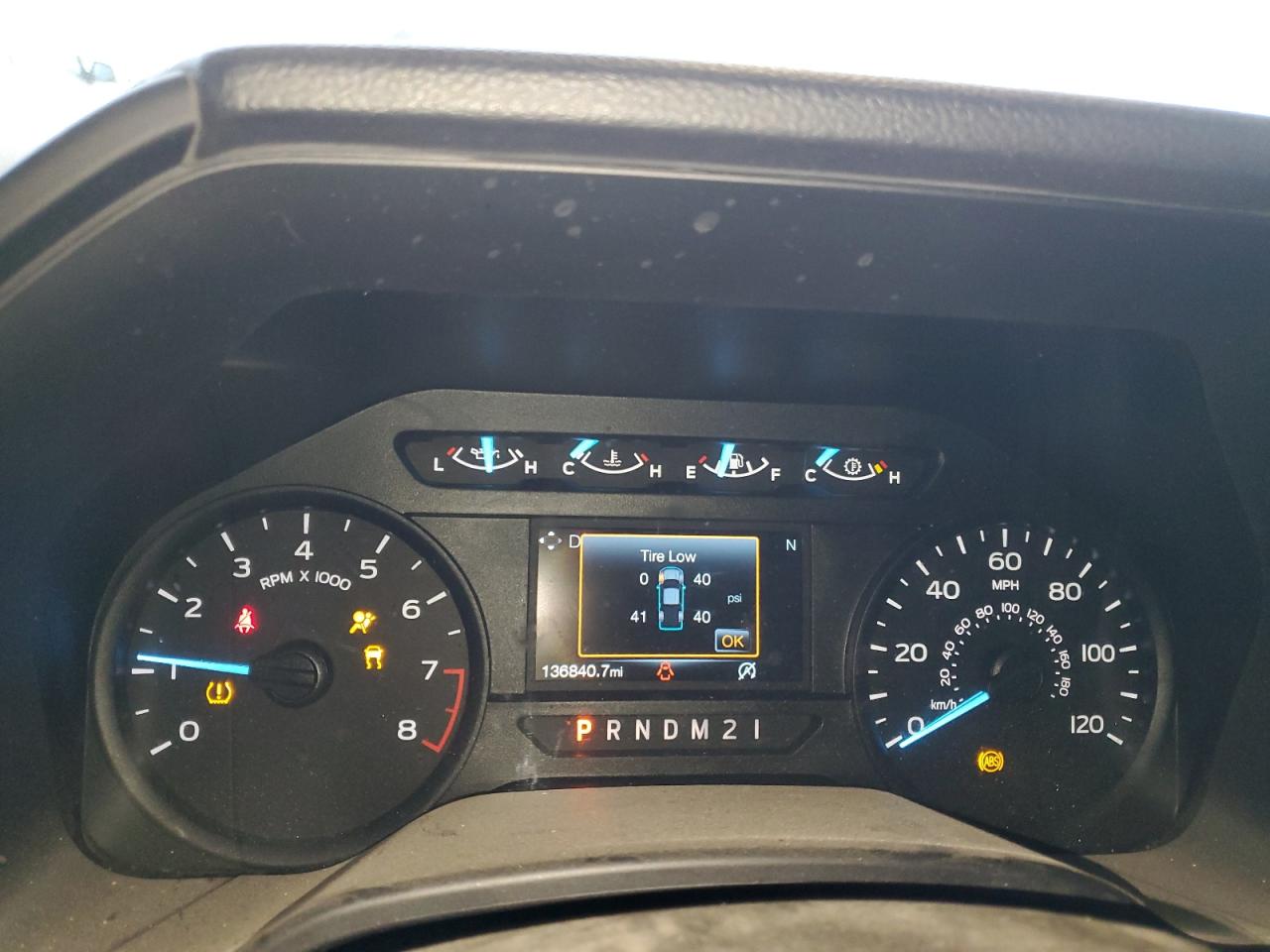 2020 Ford F-150 VIN 1FTMF1CB2LKD12106 Copart auction photo, front end / undercarriage damage thumbnail 9