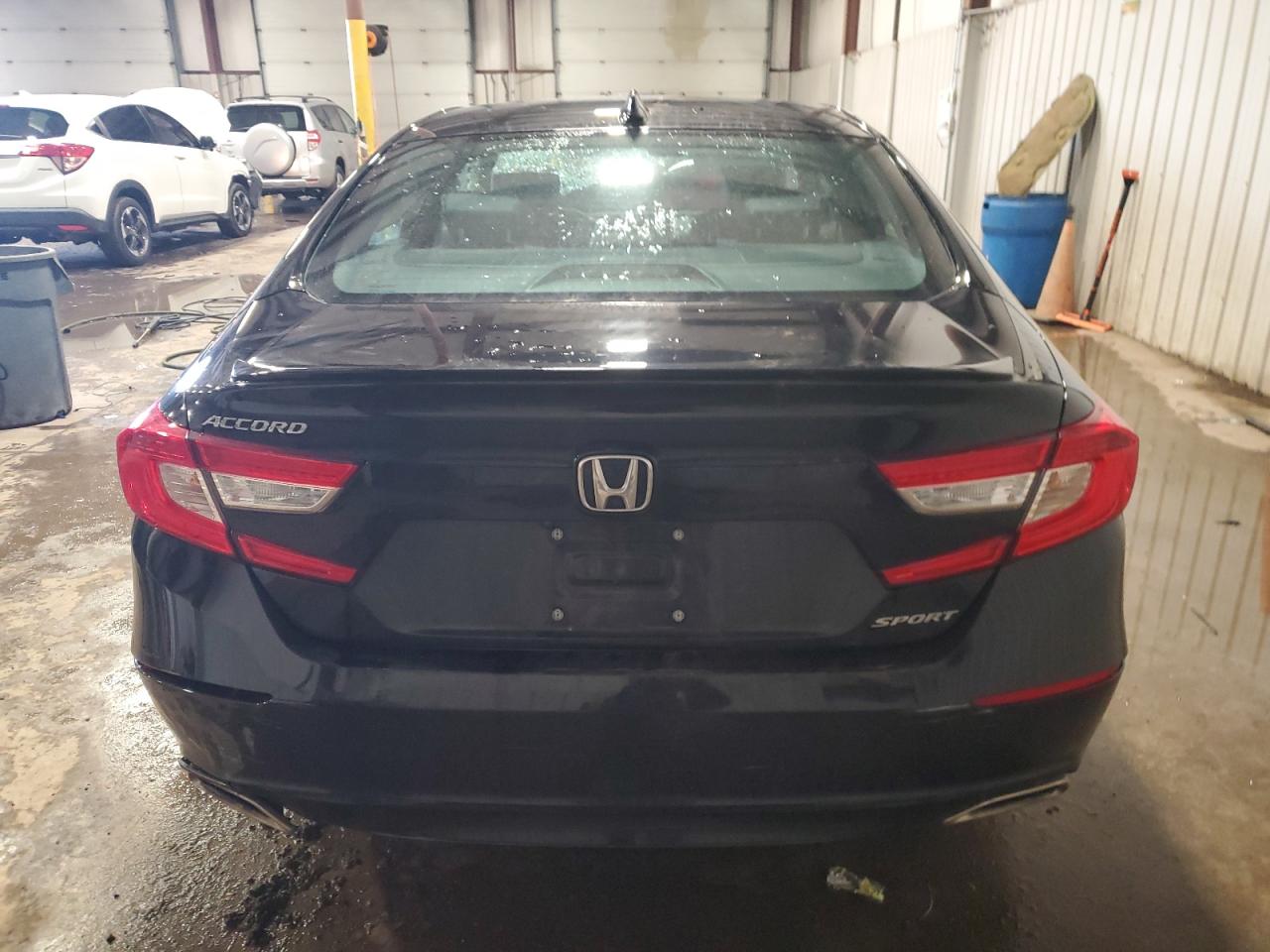 2021 Honda Accord VIN 1HGCV1F30MA056625 Copart auction photo, front end / rear end damage thumbnail 6