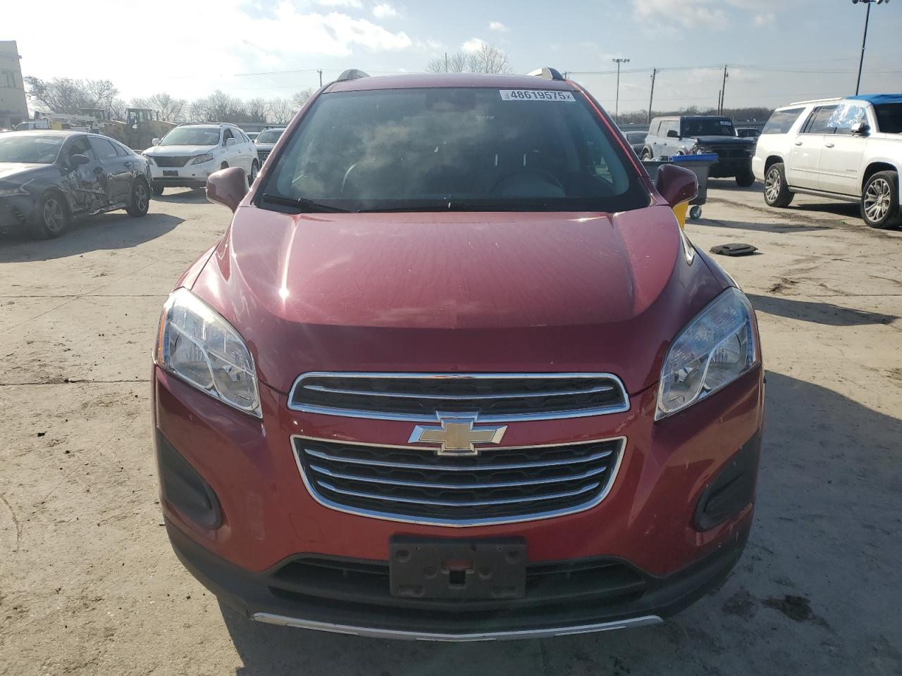 2015 Chevrolet Trax VIN KL7CJLSB6FB129445 Copart auction photo, front end damage thumbnail 5