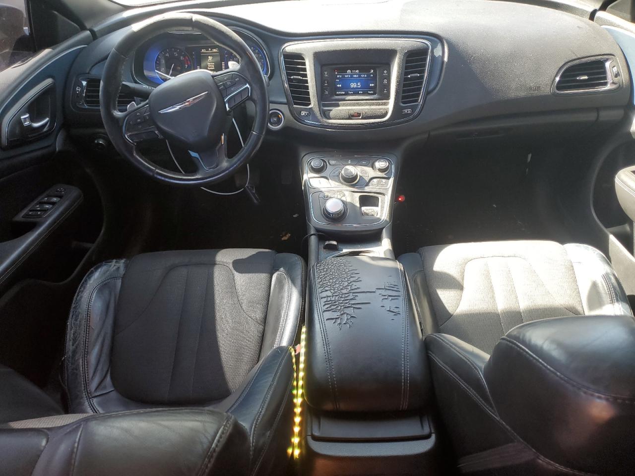 2015 Chrysler 200 VIN 1C3CCCBB1FN617802 Copart auction photo, side damage thumbnail 8