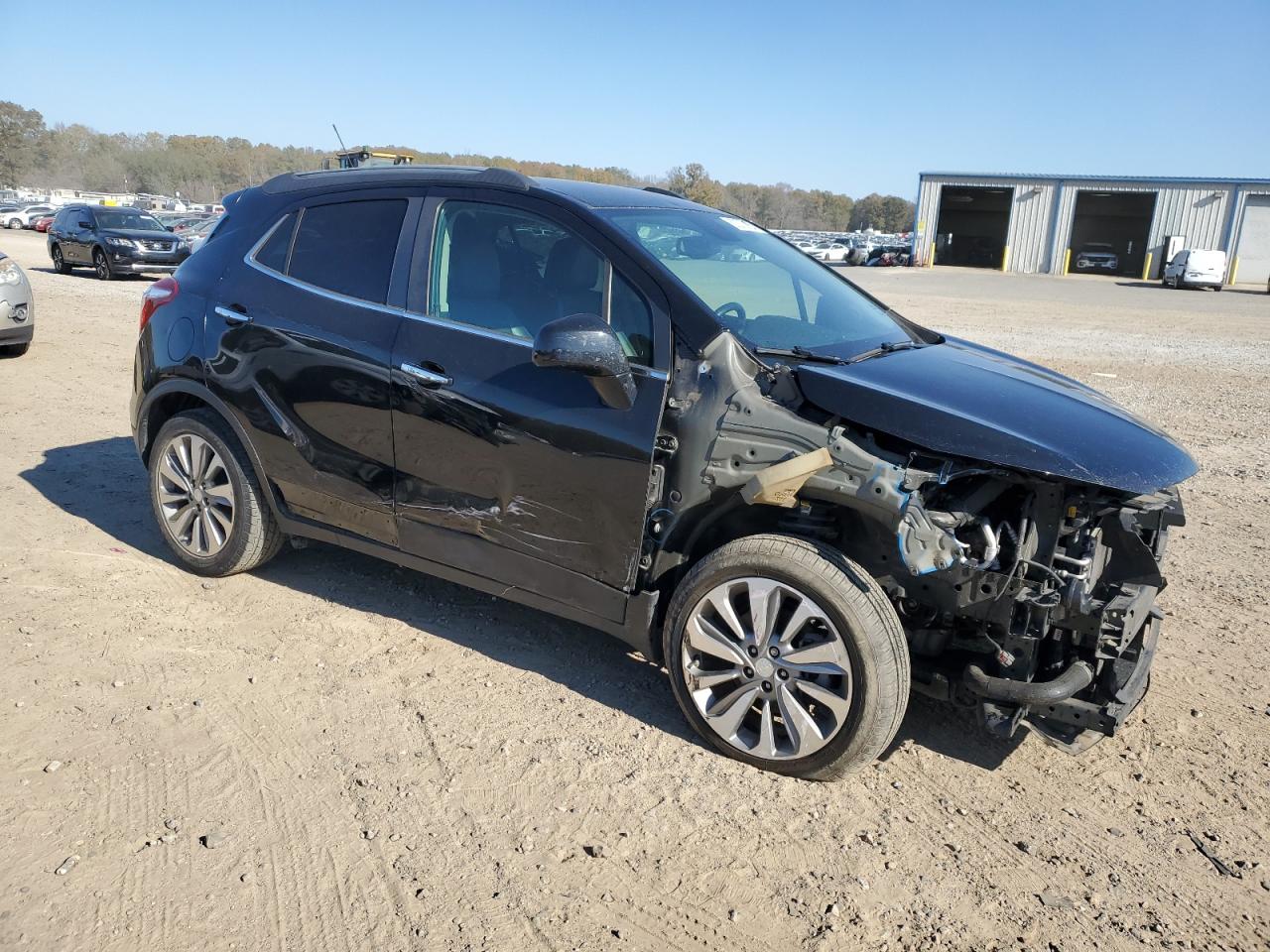 2020 Buick Encore VIN KL4CJASB6LB061290 Copart auction photo, front end / side damage thumbnail 4