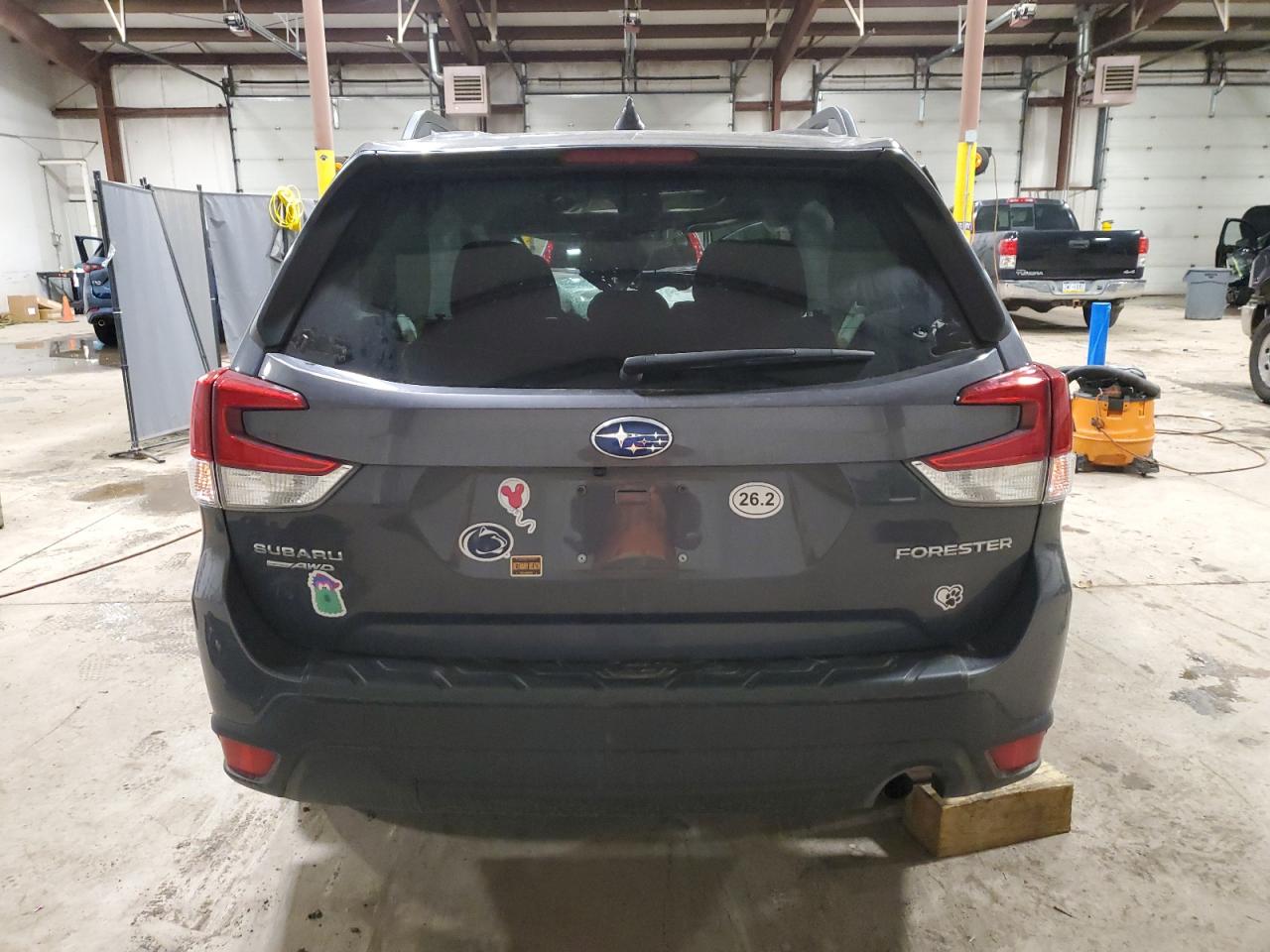 2021 Subaru Forester VIN JF2SKAJC6MH513439 Copart auction photo, top/roof / all over damage thumbnail 6