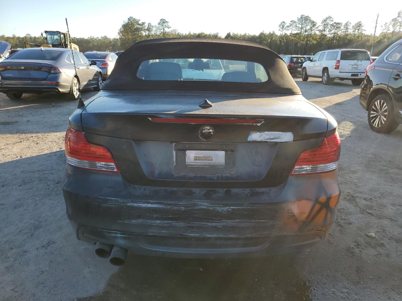 2008 BMW 1er VIN WBAUN93588VF55047 Copart auction photo, all over damage thumbnail 6