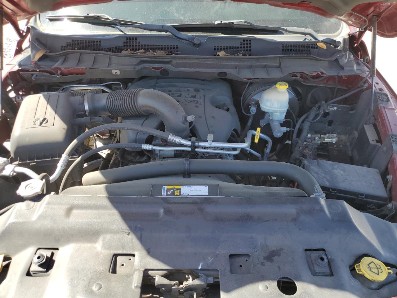 2014 RAM 1500 VIN 1C6RR6KT7ES456667 Copart auction photo, front end damage thumbnail 11