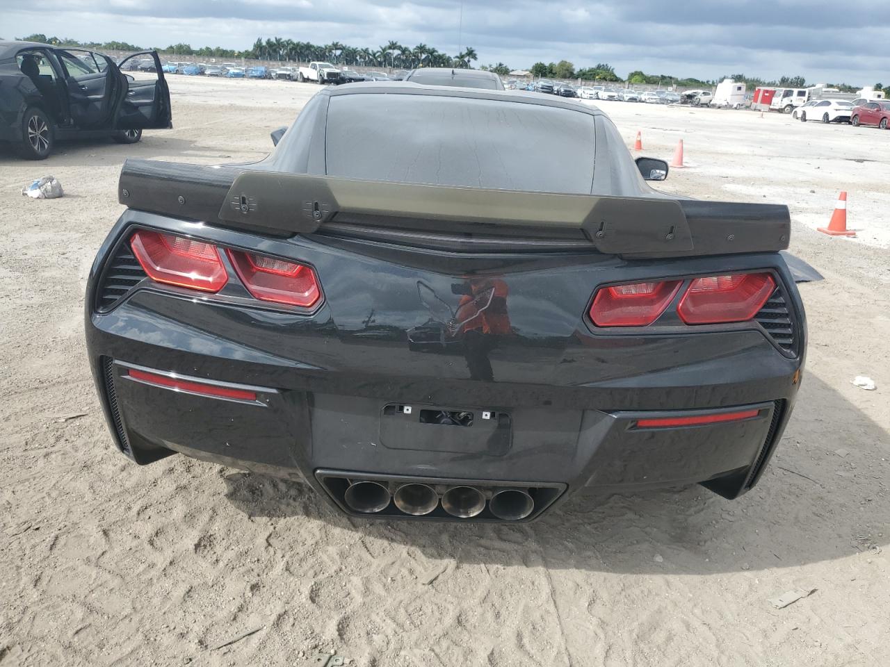 2018 Chevrolet Corvette VIN 1G1YF2D73J5104435 Copart auction photo, front end damage thumbnail 10