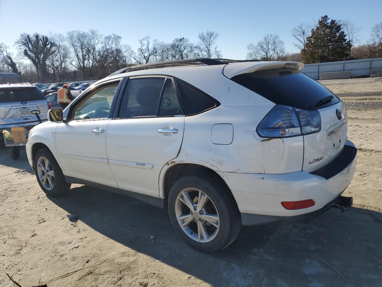 2008 Lexus RX VIN JTJGW31UX82007163 Copart auction photo, side damage thumbnail 2