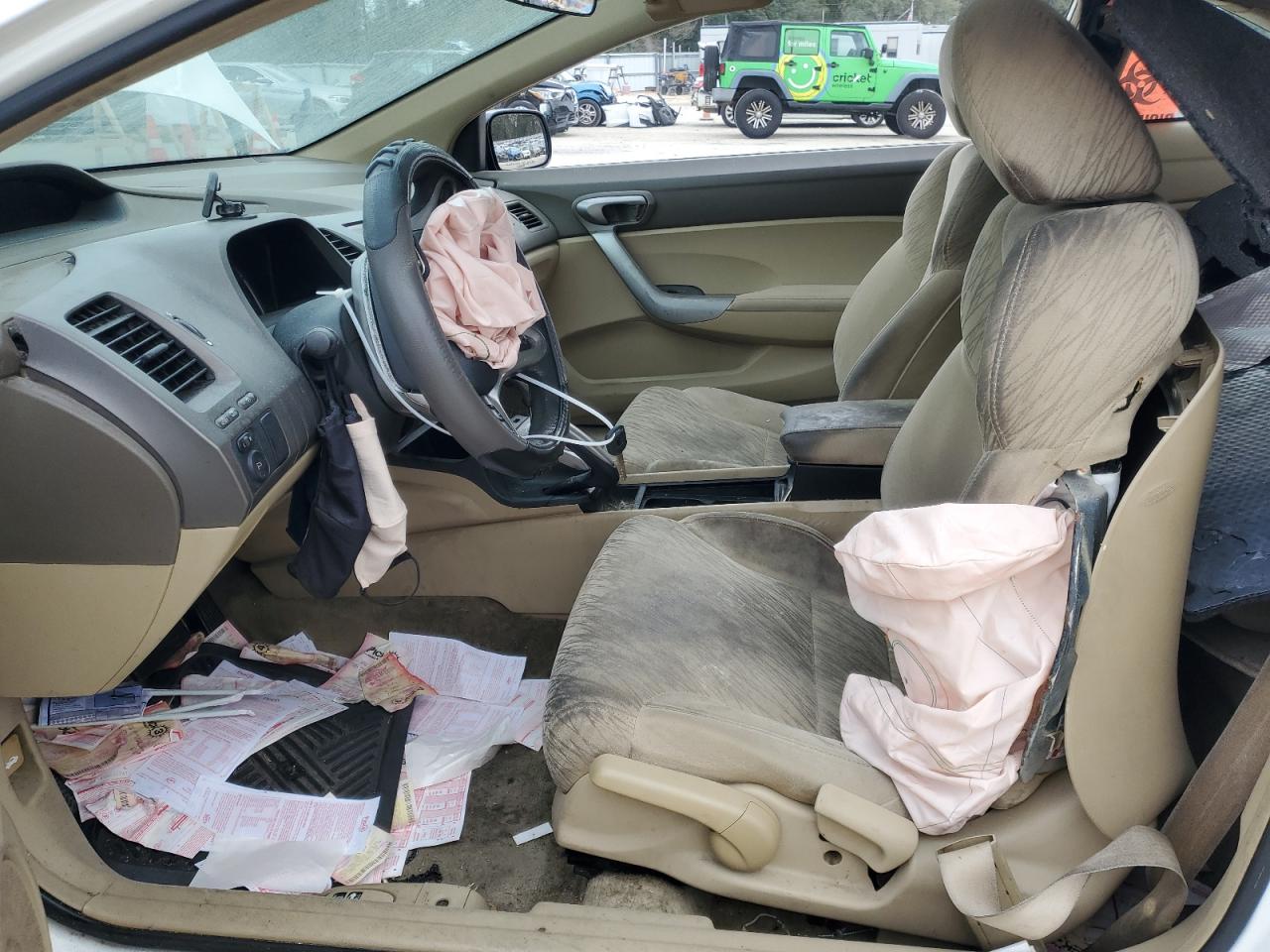 2006 Honda Civic VIN 2HGFG12896H579431 Copart auction photo, all over damage thumbnail 7