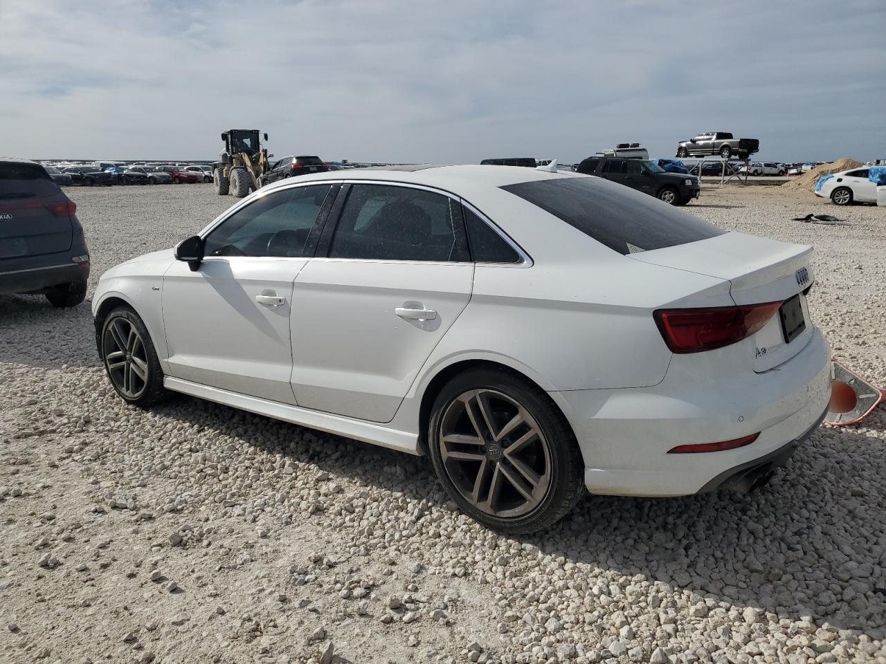 2017 Audi A3 VIN WAUGUGFF7H1046600 Copart auction photo, front end / rear end damage thumbnail 2