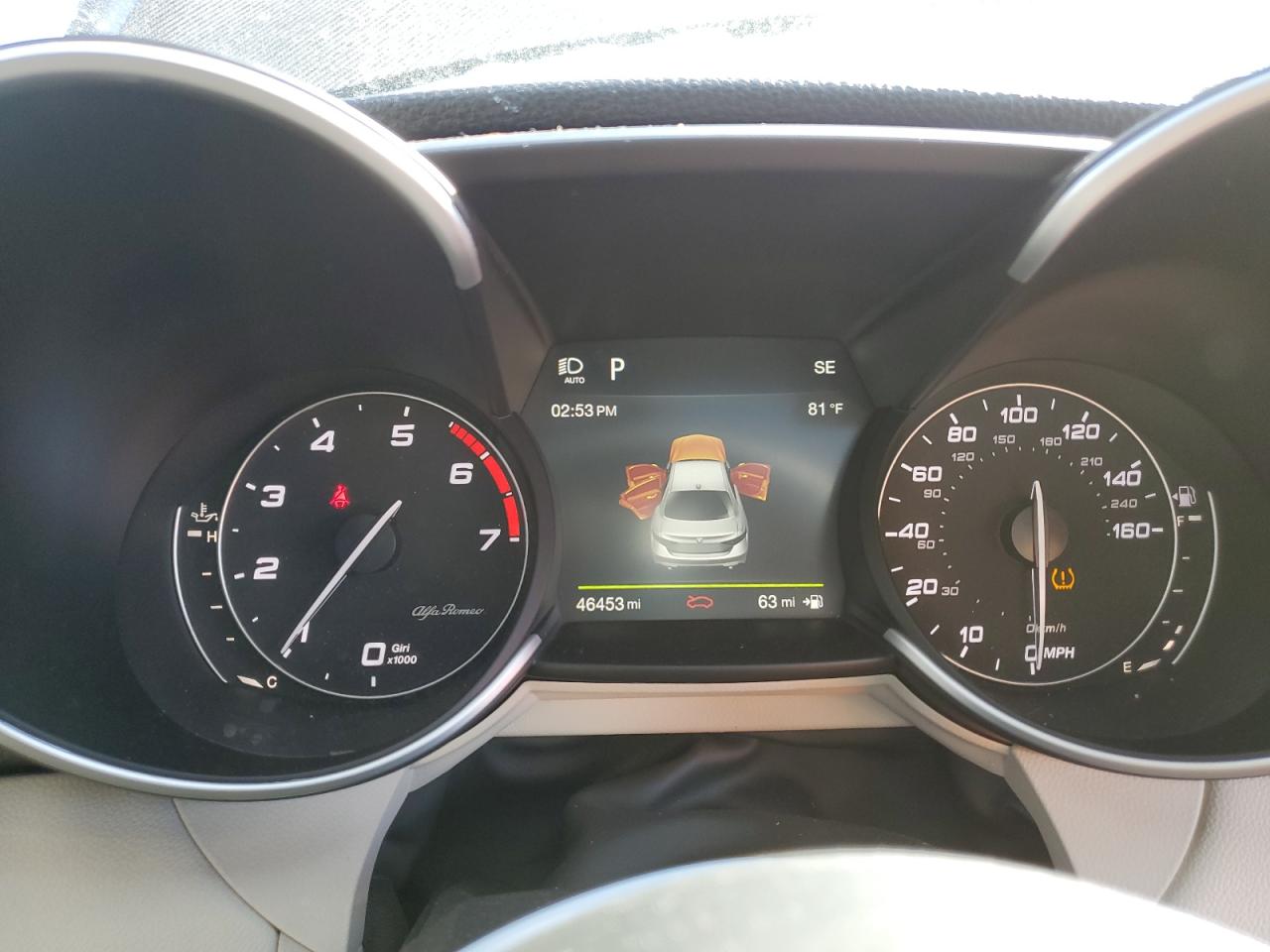 2019 Alfa Romeo Giulia VIN ZARFANBN8K7608491 Copart auction photo, side damage thumbnail 9