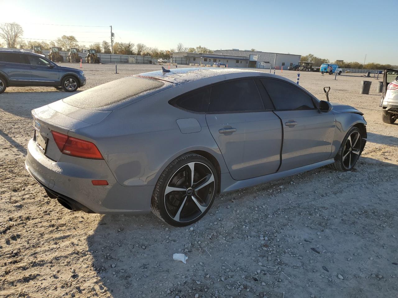 2015 Audi S7 VIN WUAW2AFC7FN901067 Copart auction photo, front end / side damage thumbnail 3