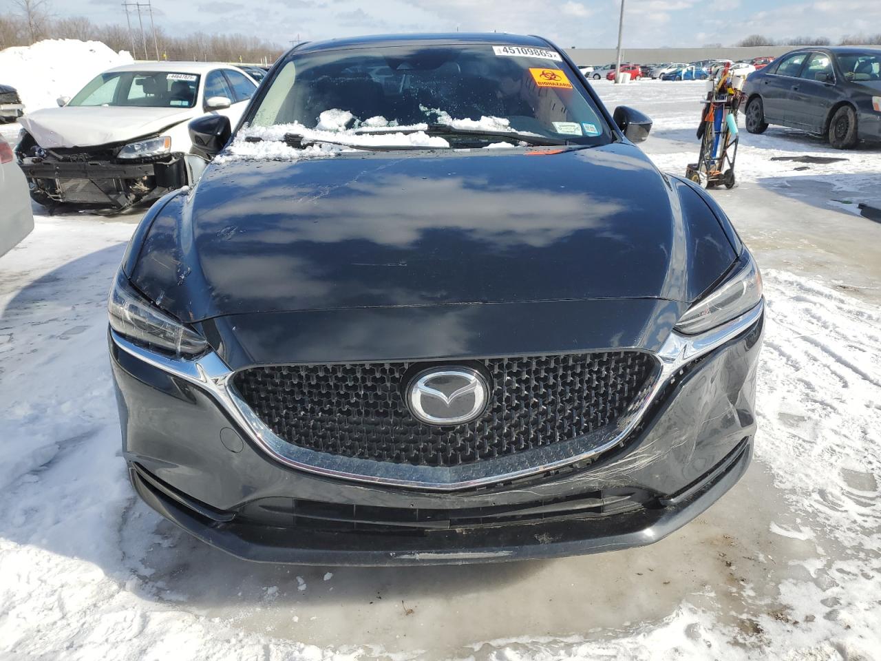 2018 Mazda 6 VIN JM1GL1VM2J1313246 Copart auction photo, side damage thumbnail 5