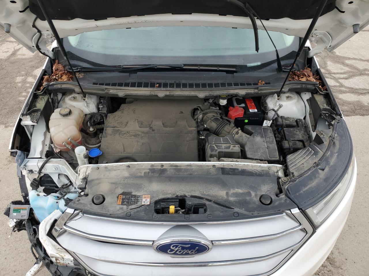 2018 Ford Edge VIN 2FMPK4K80JBC19555 Copart auction photo, front end damage thumbnail 14