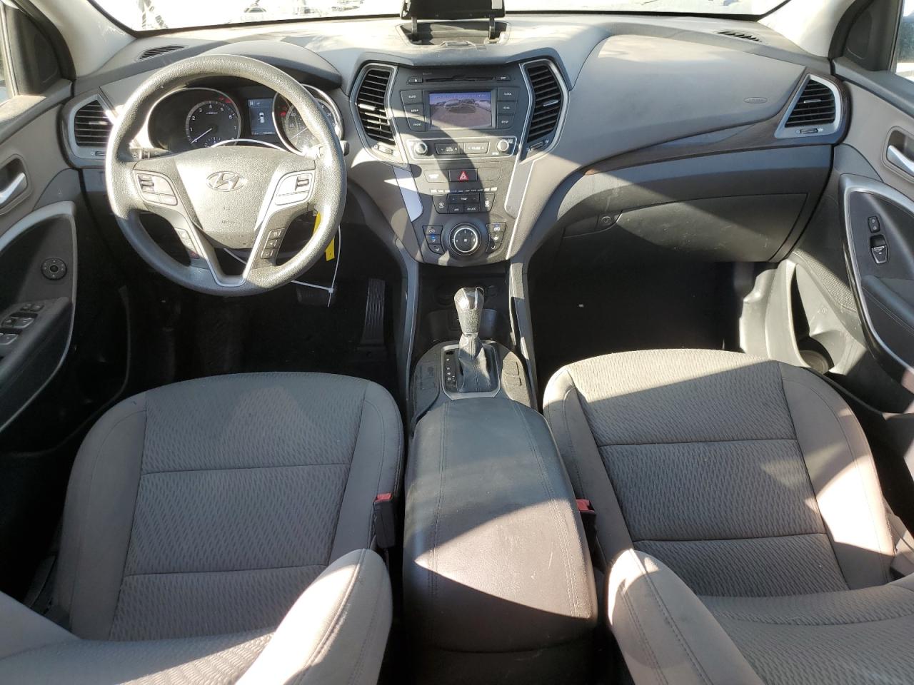 2018 Hyundai Santa Fe VIN 5NMZT3LB2JH069898 Copart auction photo, front end / side damage thumbnail 8