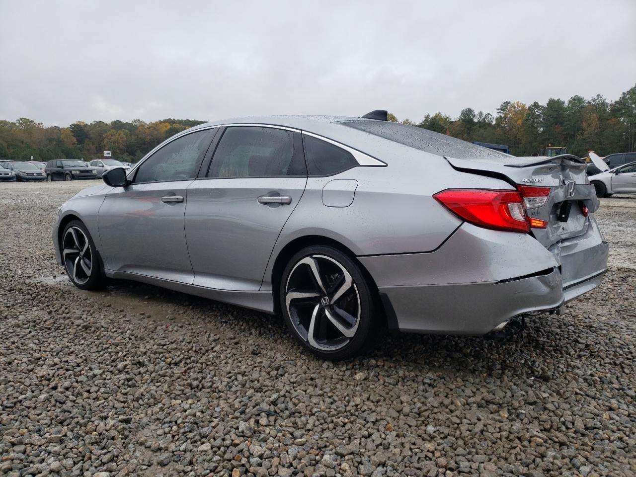 2022 Honda Accord VIN 1HGCV1F35NA121017 Copart auction photo, rear end damage thumbnail 2