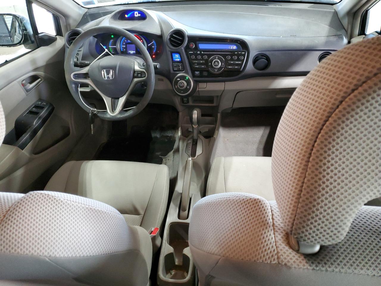 2010 Honda Insight VIN JHMZE2H52AS030271 Copart auction photo, side damage thumbnail 8