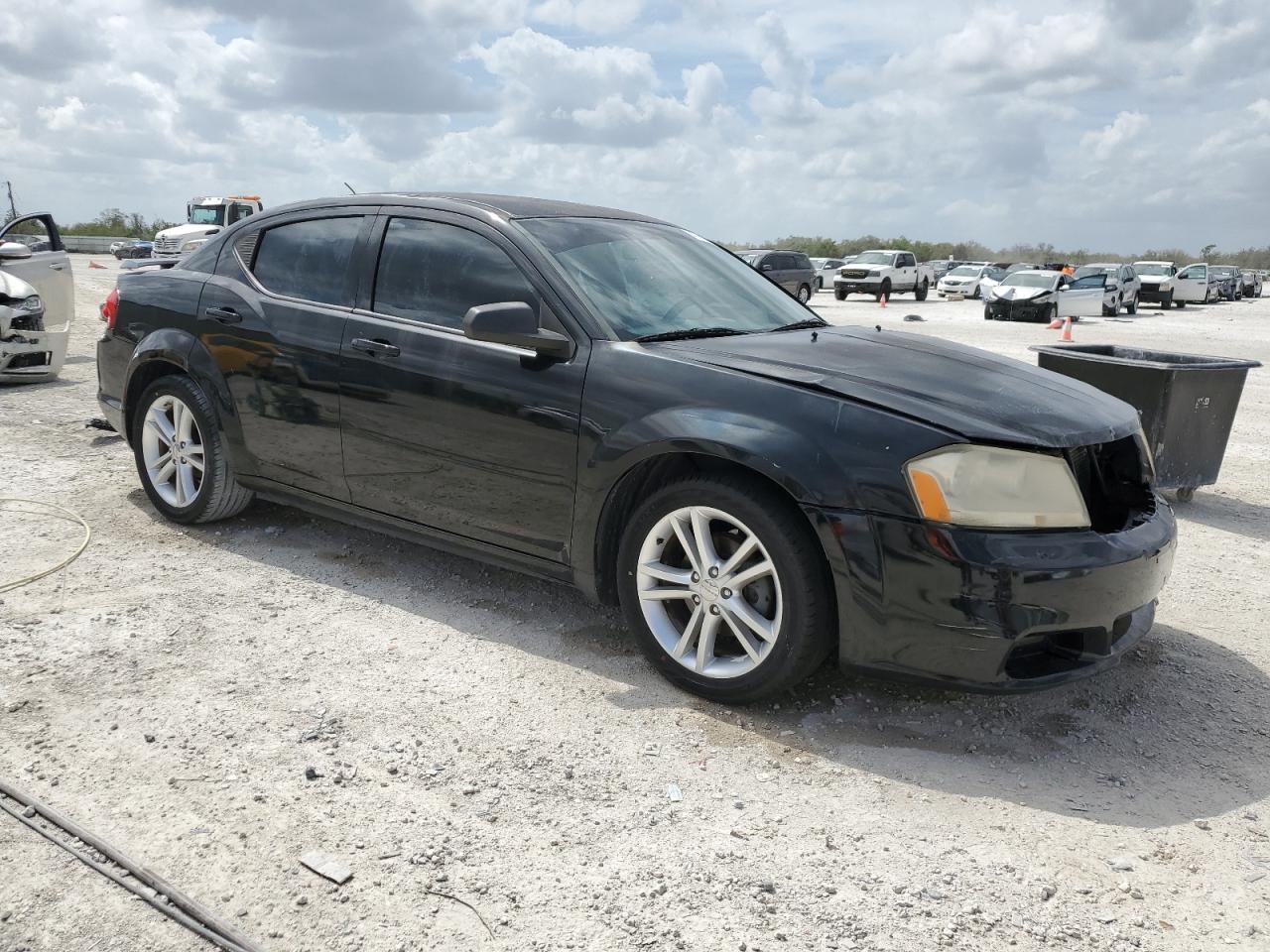 2012 Dodge Avenger VIN 1C3CDZAG1CN270965 Copart auction photo, front end damage thumbnail 4