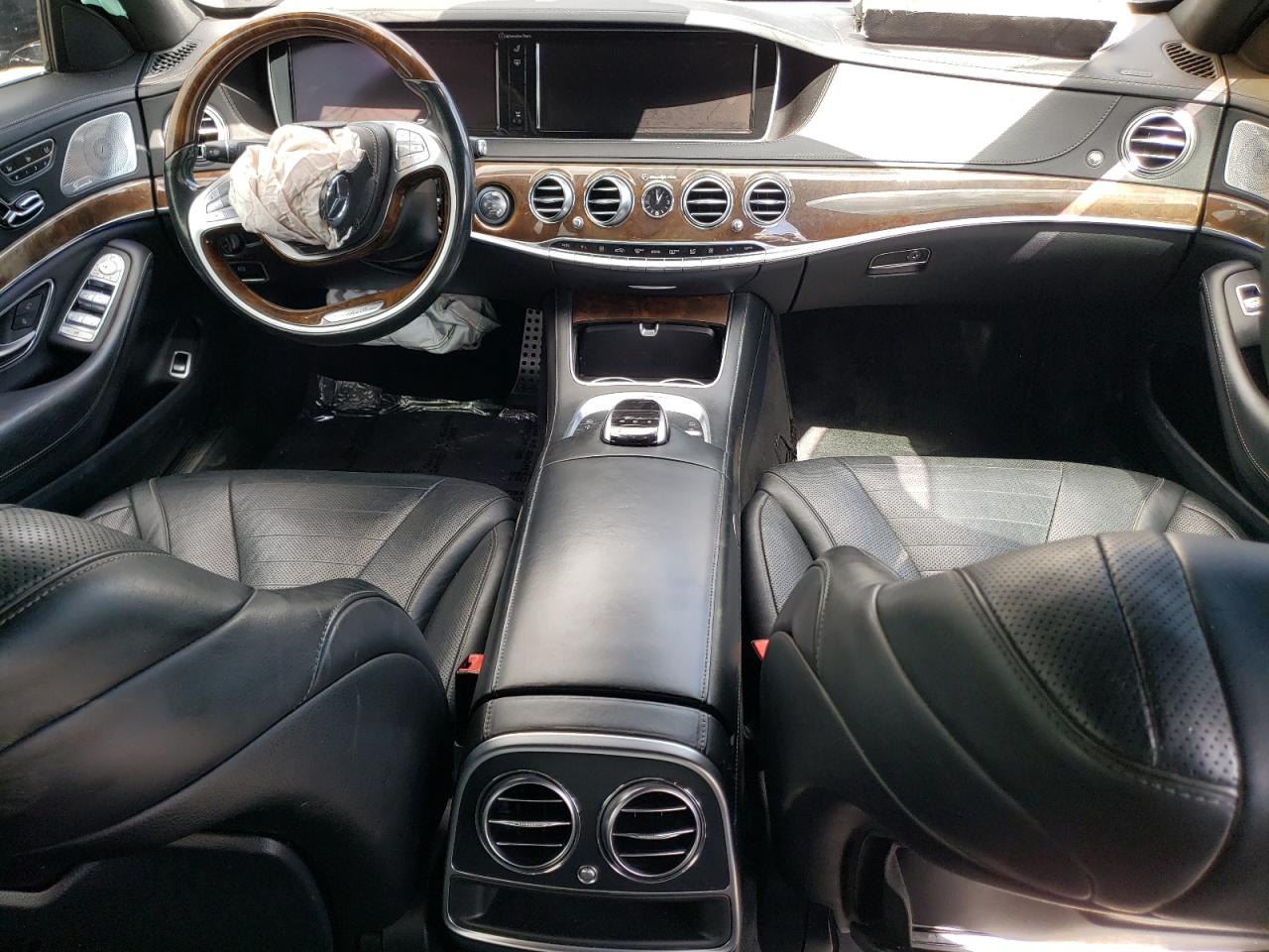 2015 Mercedes-Benz S-klasse VIN WDDUG8FB8FA101655 Copart auction photo, front end / minor dent/scratches damage thumbnail 8
