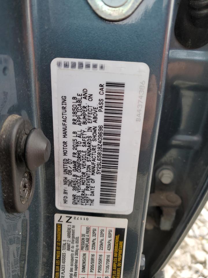 2008 Pontiac Vibe VIN 5Y2SL65818Z409696 Copart auction photo, front end damage thumbnail 12