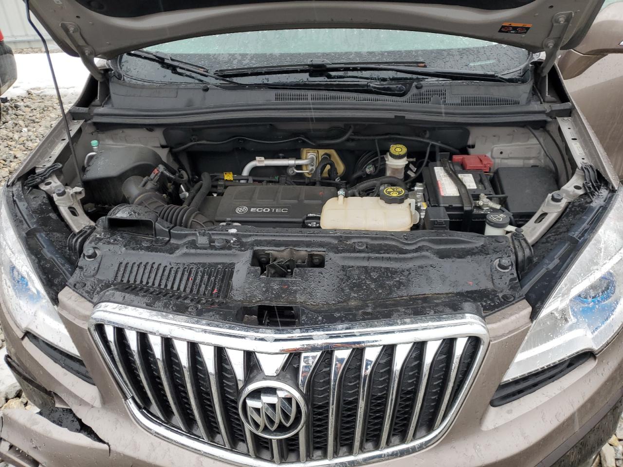2015 Buick Encore VIN KL4CJFSB6FB089737 Copart auction photo, front end damage thumbnail 12