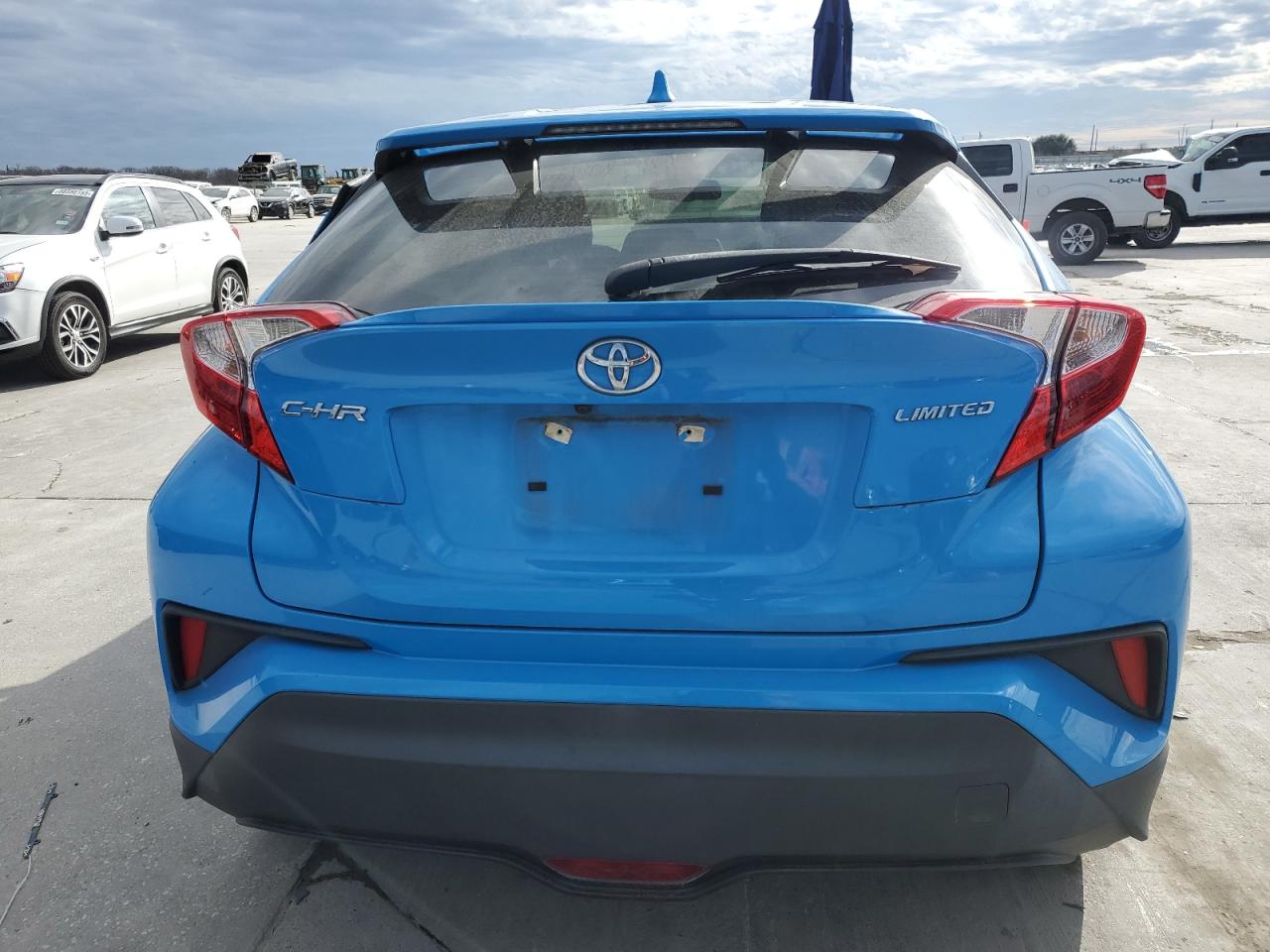 2019 Toyota C-HR VIN JTNKHMBX8K1021190 Copart auction photo, side damage thumbnail 6