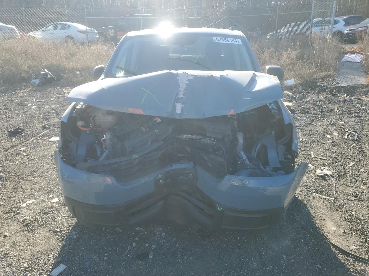 2023 Ford Maverick VIN 3FTTW8E36PRB03527 Copart auction photo, front end damage thumbnail 5