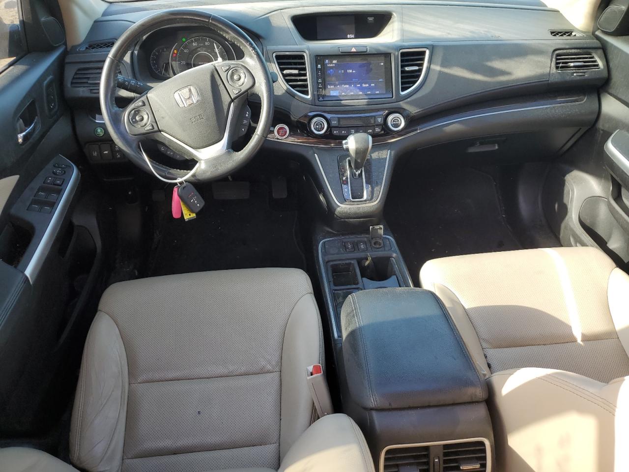 2016 Honda CR-V VIN 5J6RM3H99GL018225 Copart auction photo, top/roof / minor dent/scratches damage thumbnail 8