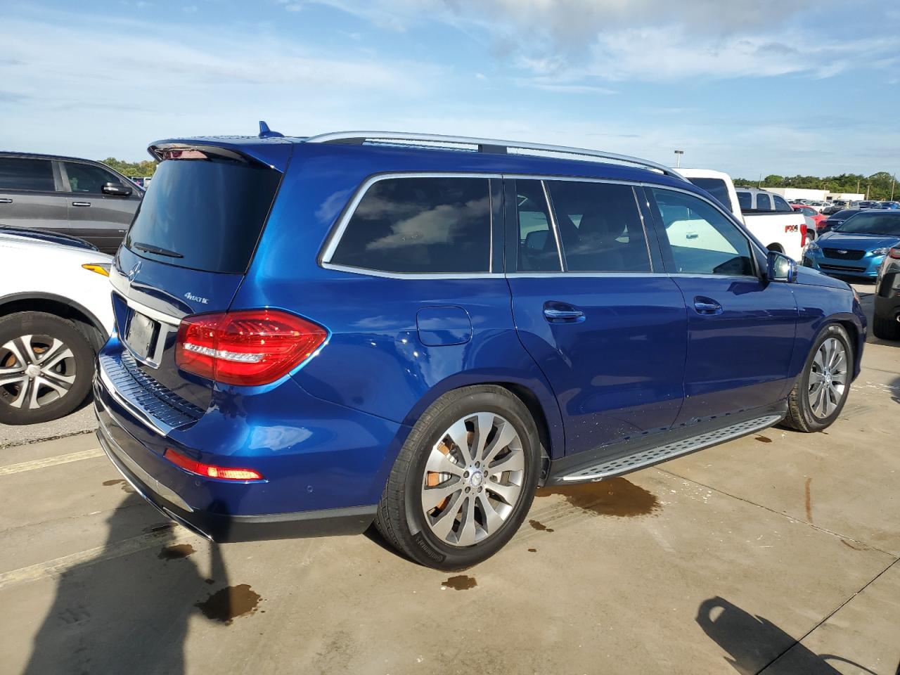 2017 Mercedes-Benz GLS-klasse VIN 4JGDF6EE5HA842874 Copart auction photo, water/flood damage thumbnail 3