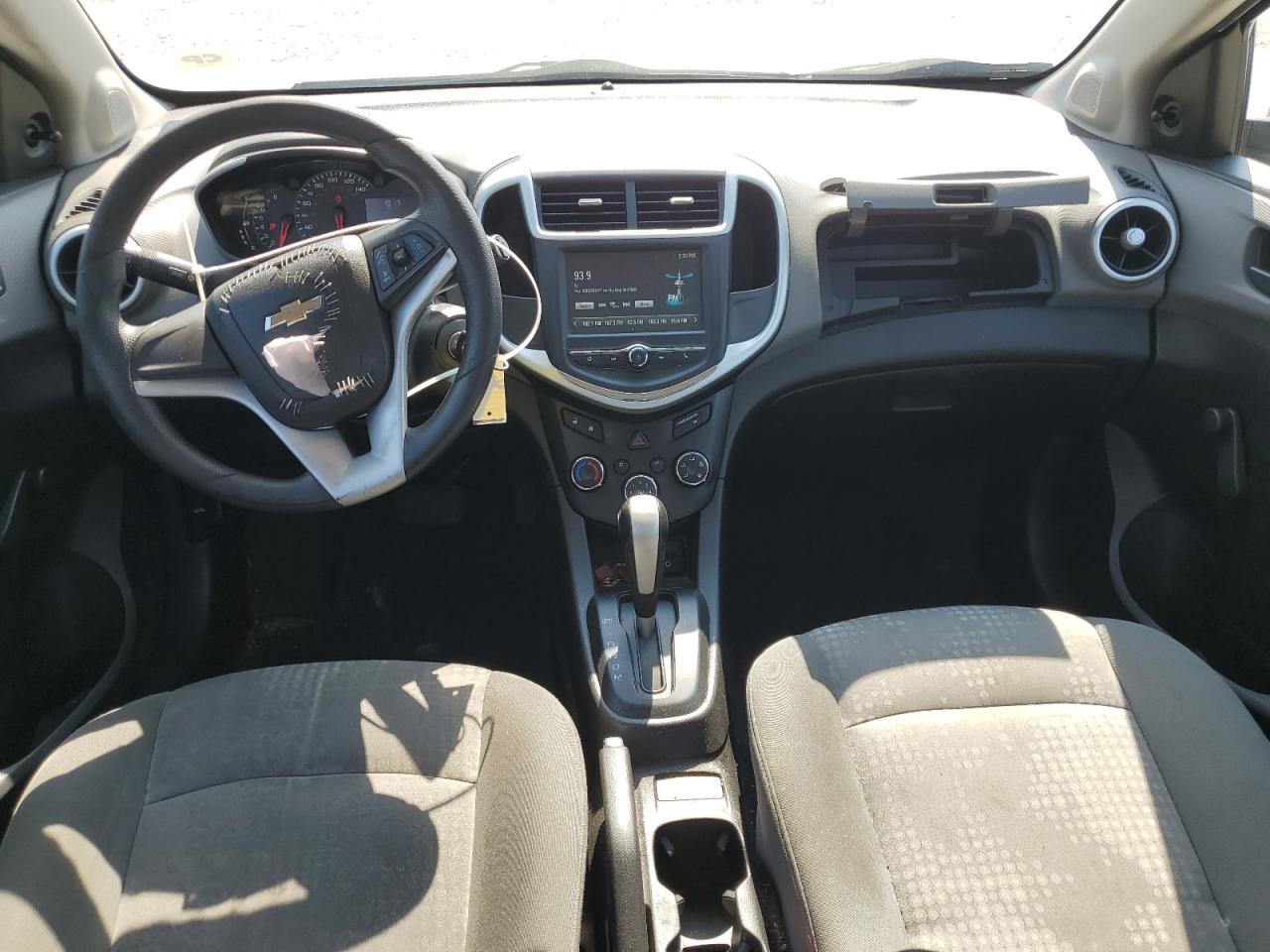 2017 Chevrolet Sonic VIN 1G1JG6SH2H4174574 Copart auction photo, undercarriage / front end damage thumbnail 8