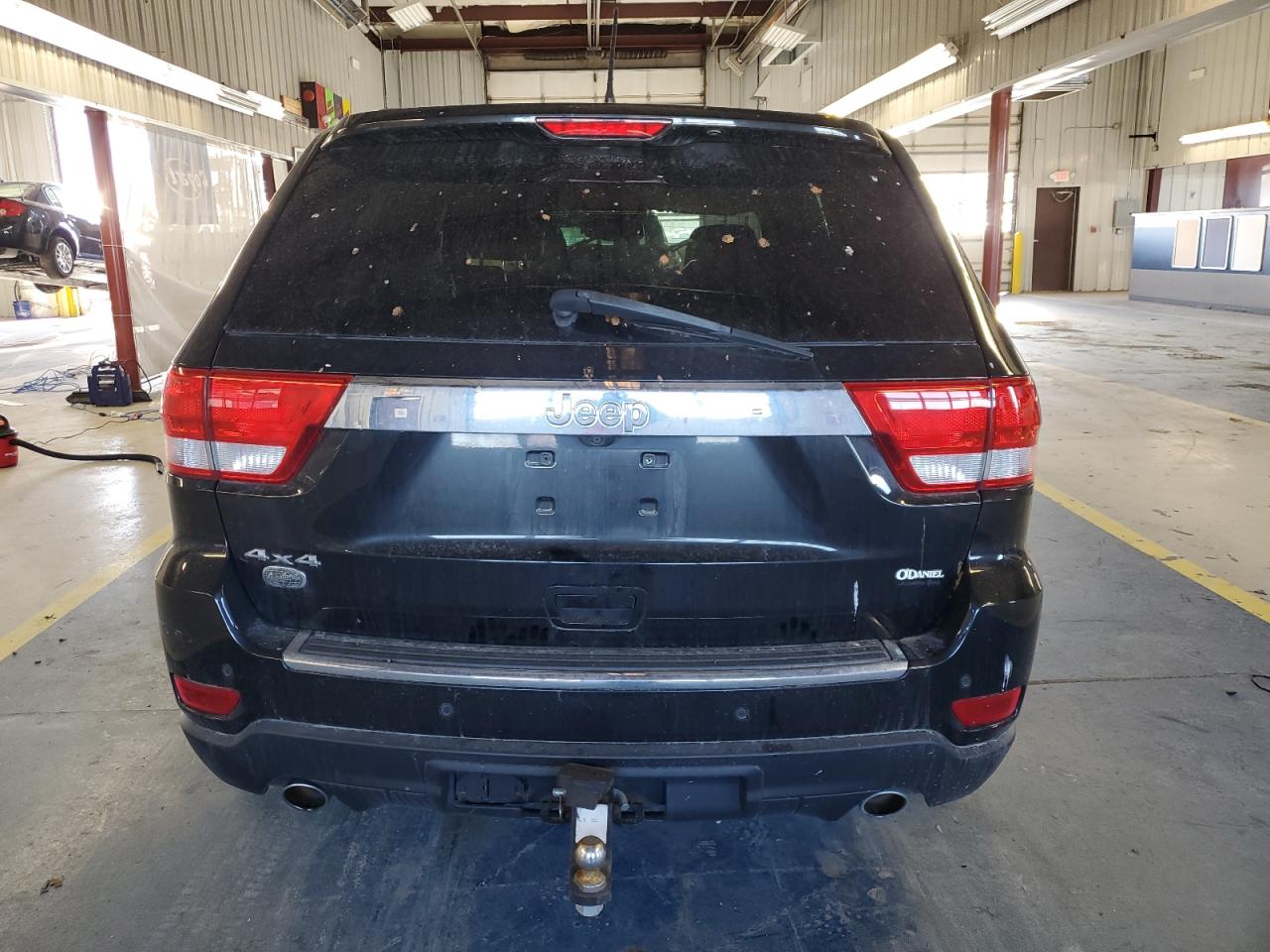 2012 Jeep Grand Cherokee VIN 1C4RJFCT4CC270364 Copart auction photo, front end / side damage thumbnail 6