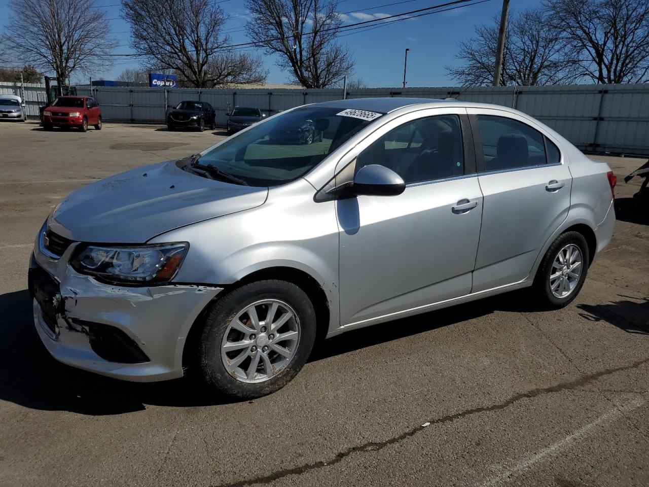 2017 Chevrolet Sonic VIN 1G1JD5SH5H4138512 - Copart auction photo