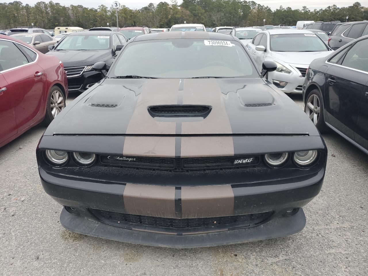 2020 Dodge Challenger VIN 2C3CDZFJ4LH112892 Copart auction photo, vandalism damage thumbnail 5