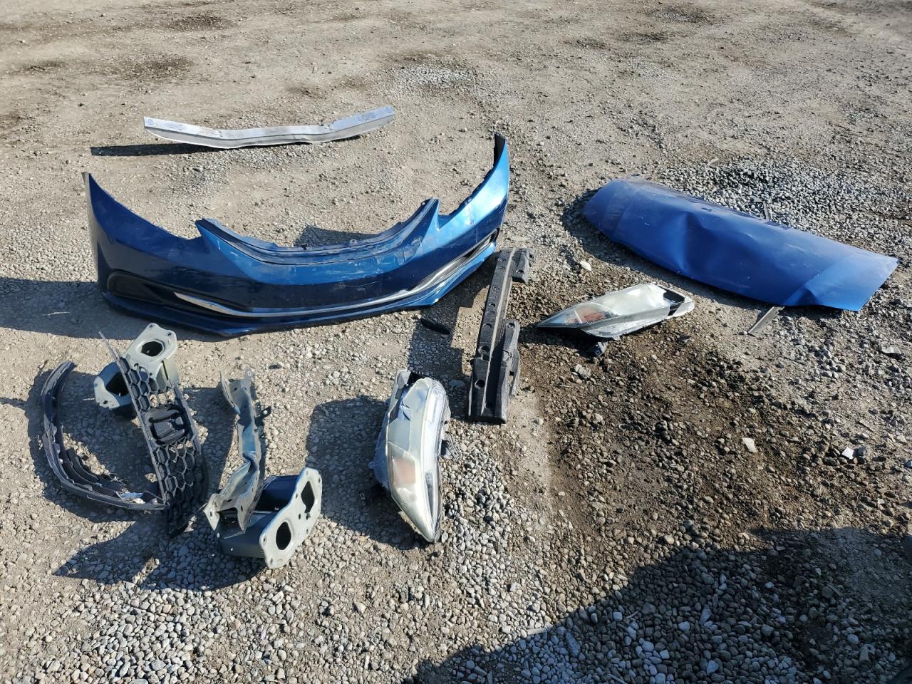 2014 Honda Civic VIN 19XFB2F53EE256277 Copart auction photo, front end damage thumbnail 14