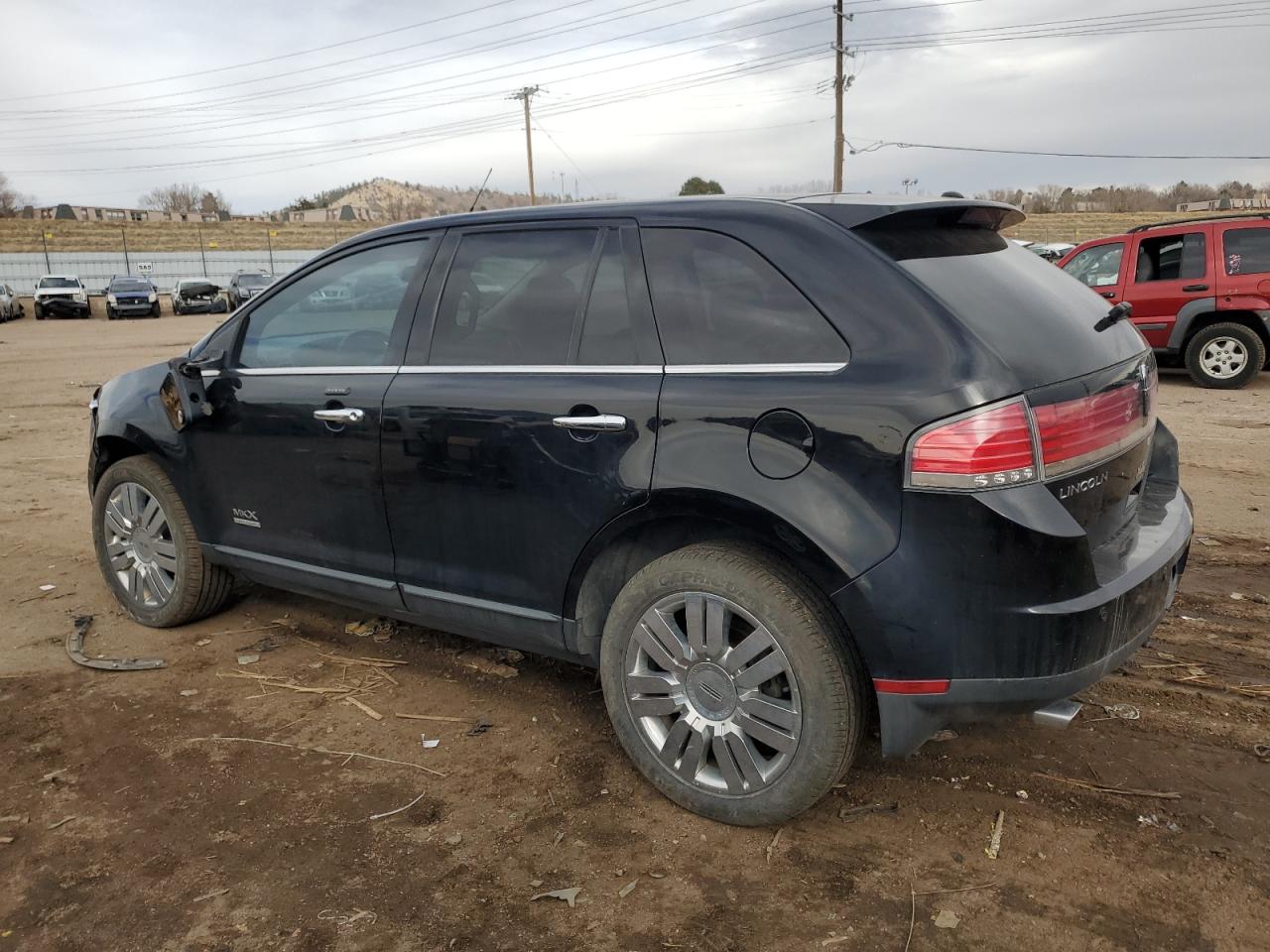 2008 Lincoln MKX VIN 2LMDU88CX8BJ13340 Copart auction photo, front end damage thumbnail 2
