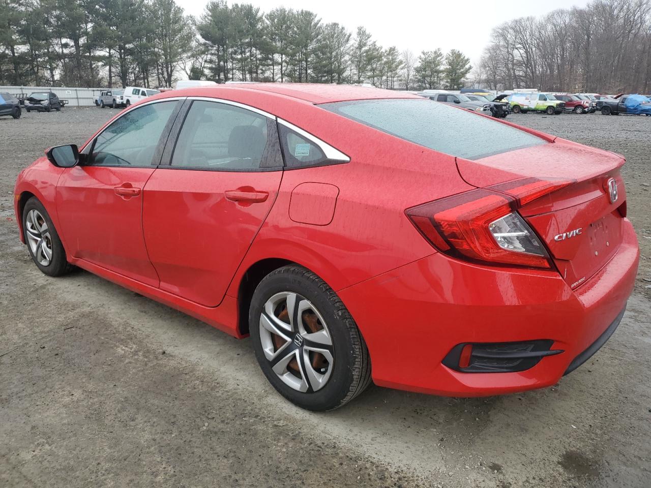 2016 Honda Civic VIN 2HGFC2F54GH525392 Copart auction photo, mechanical damage thumbnail 2