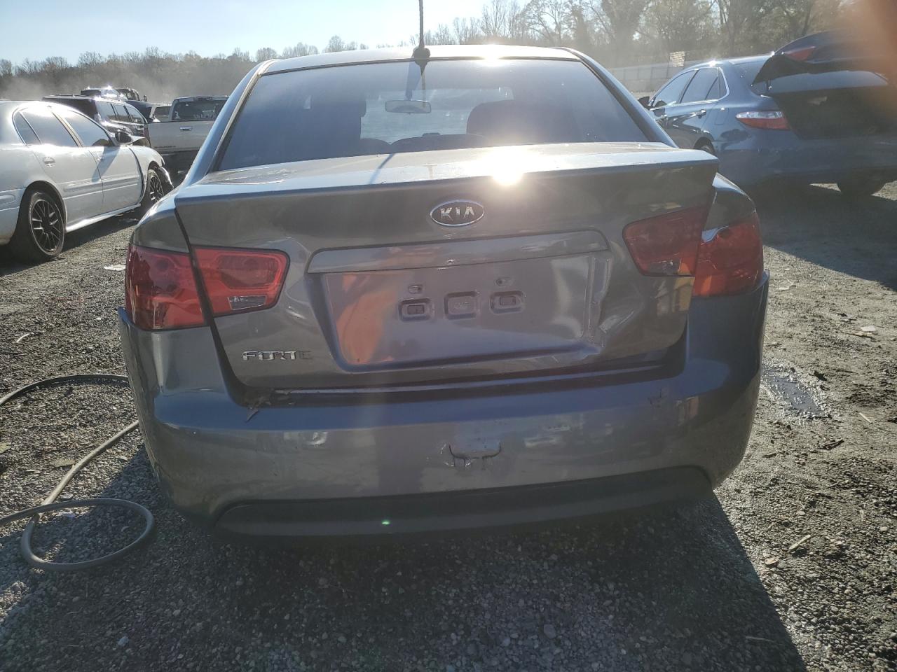2012 KIA Forte VIN KNAFU4A28C5603627 Copart auction photo, rear end damage thumbnail 6