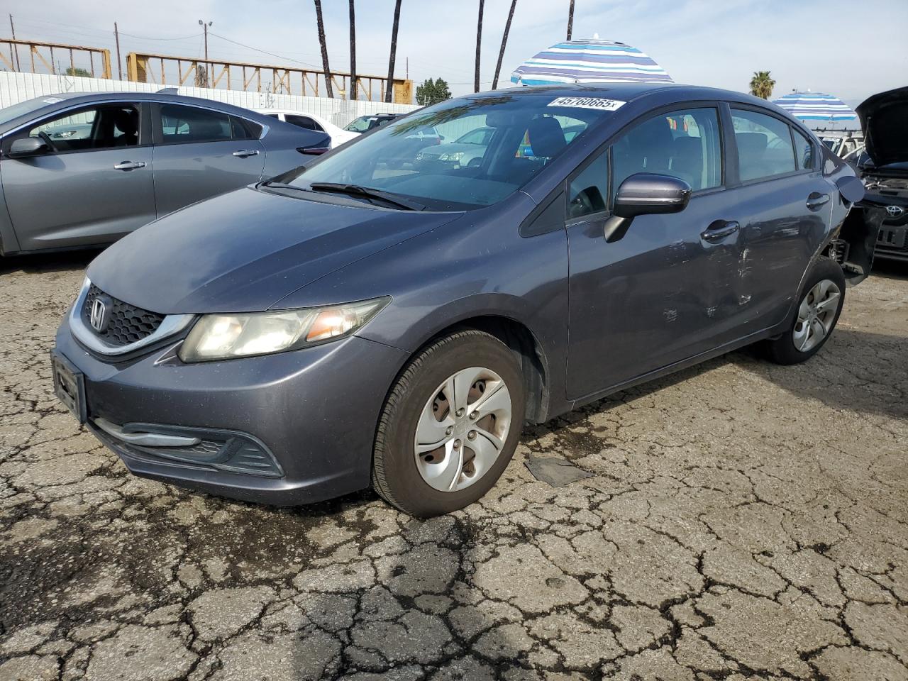 2014 Honda Civic VIN 19XFB2F55EE225502