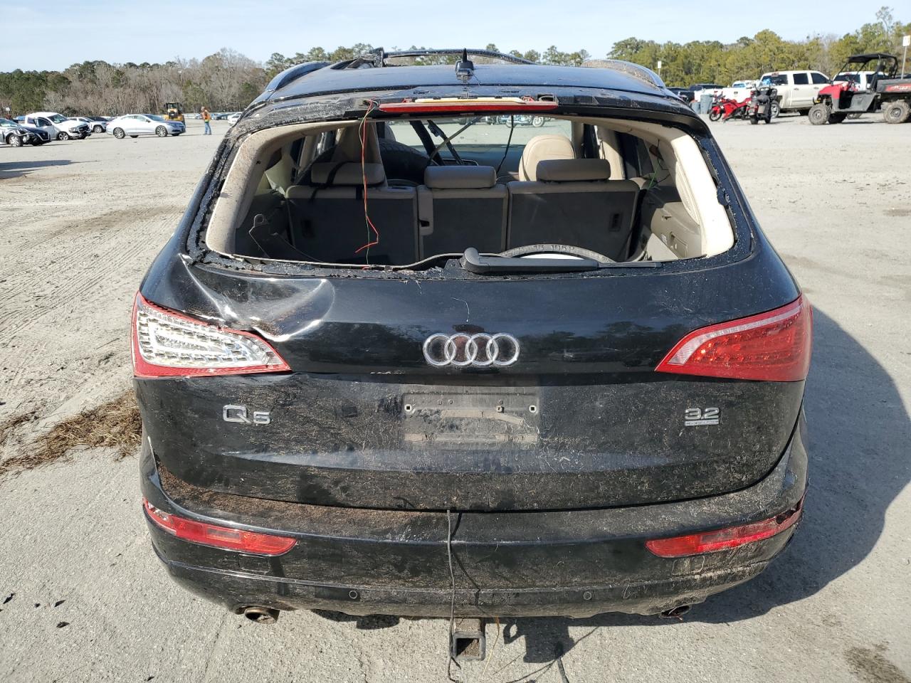 2010 Audi Q5 VIN WA1LKAFPXAA087008 Copart auction photo, rollover damage thumbnail 6