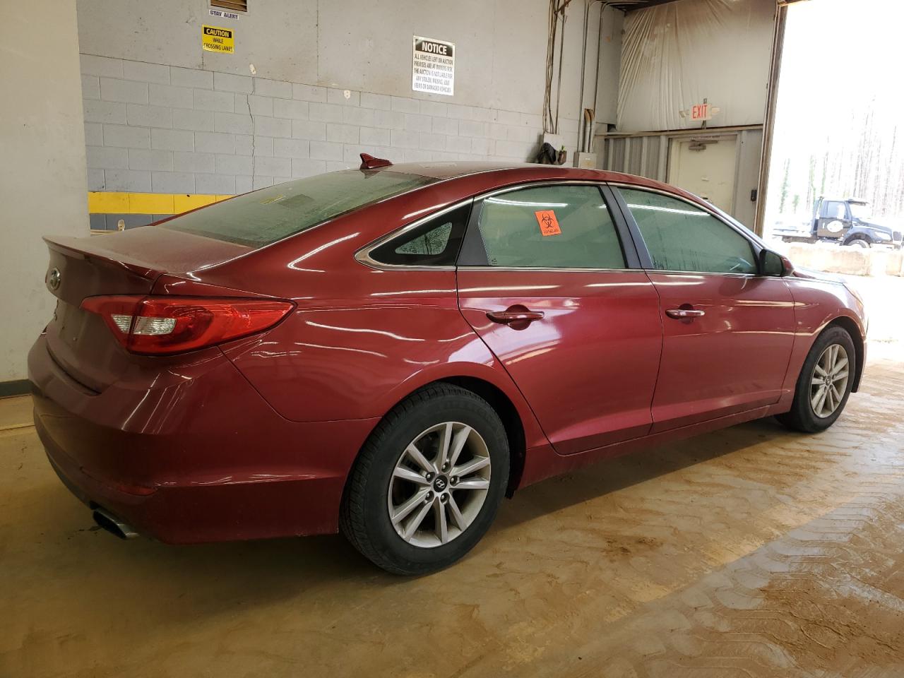 2016 Hyundai Sonata VIN 5NPE24AF2GH292418 Copart auction photo, water/flood damage thumbnail 3