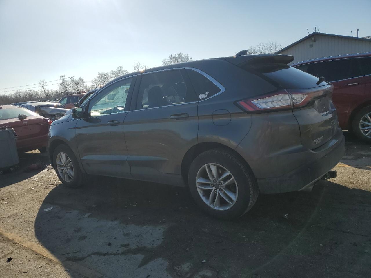 2017 Ford Edge VIN 2FMPK4J91HBB29822 Copart auction photo, front end damage thumbnail 2