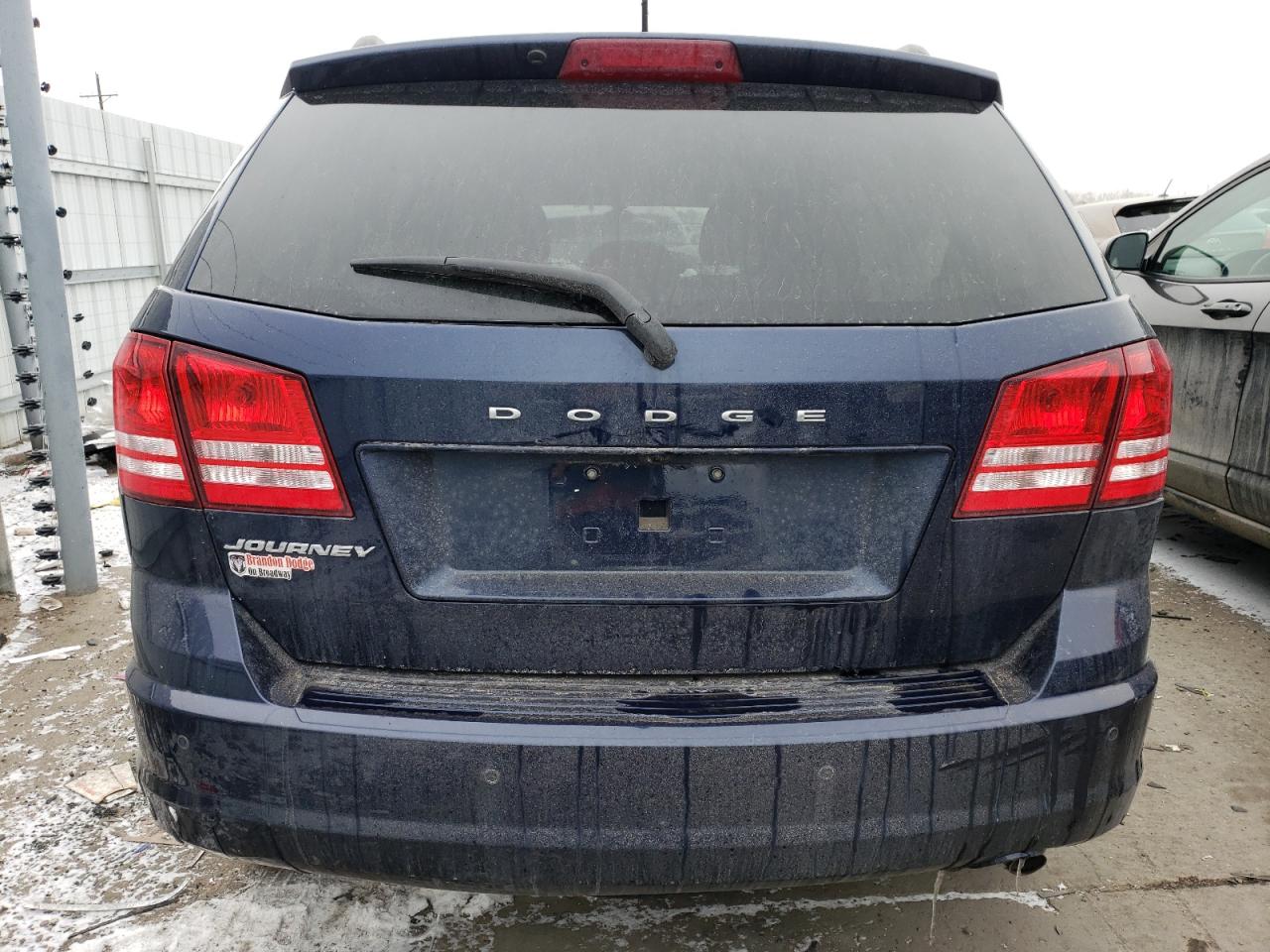 2020 Dodge Journey VIN 3C4PDCABXLT275595 Copart auction photo, front end / hail damage thumbnail 6