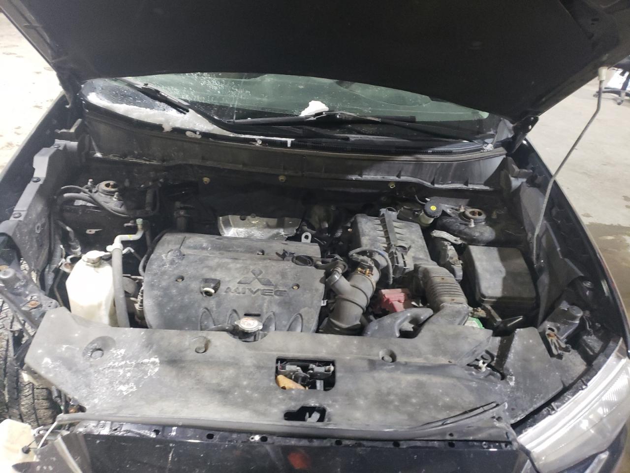 2017 Mitsubishi Outlander VIN JA4AP3AU2HZ009898 Copart auction photo, front end damage thumbnail 14