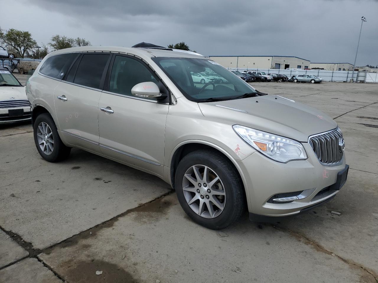2017 Buick Enclave VIN 5GAKRBKD2HJ191695 Copart auction photo, rear end / front end damage thumbnail 4