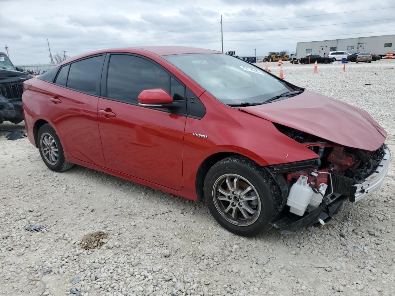 2022 Toyota Prius VIN JTDKAMFU9N3169379 Copart auction photo, front end damage thumbnail 4