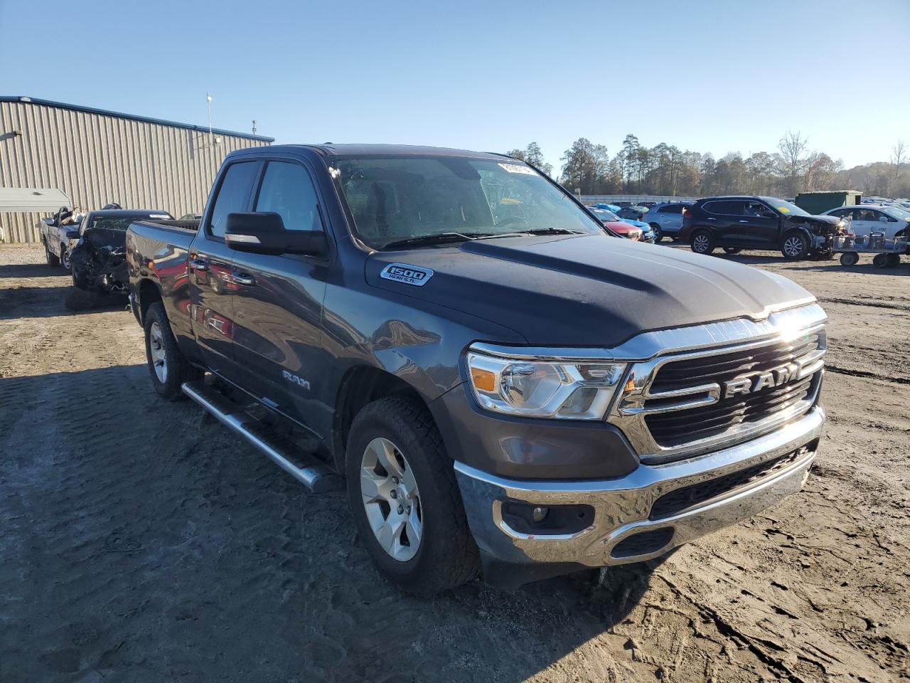 2019 RAM 1500 VIN 1C6SRFBT4KN656871 Copart auction photo, mechanical damage thumbnail 4