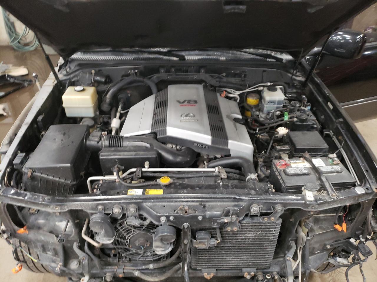 1999 Lexus LX VIN JT6HT00W0X0031040 Copart auction photo, front end damage thumbnail 12