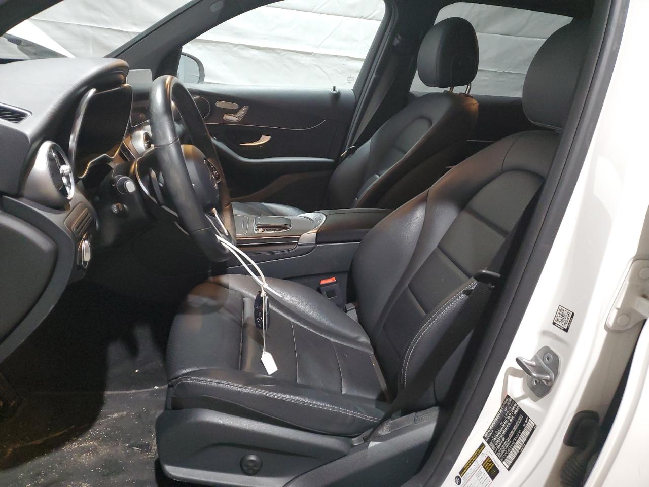 2021 Mercedes-Benz GLC VIN W1N0G8EB9MF882480 Copart auction photo, side / rear end damage thumbnail 7