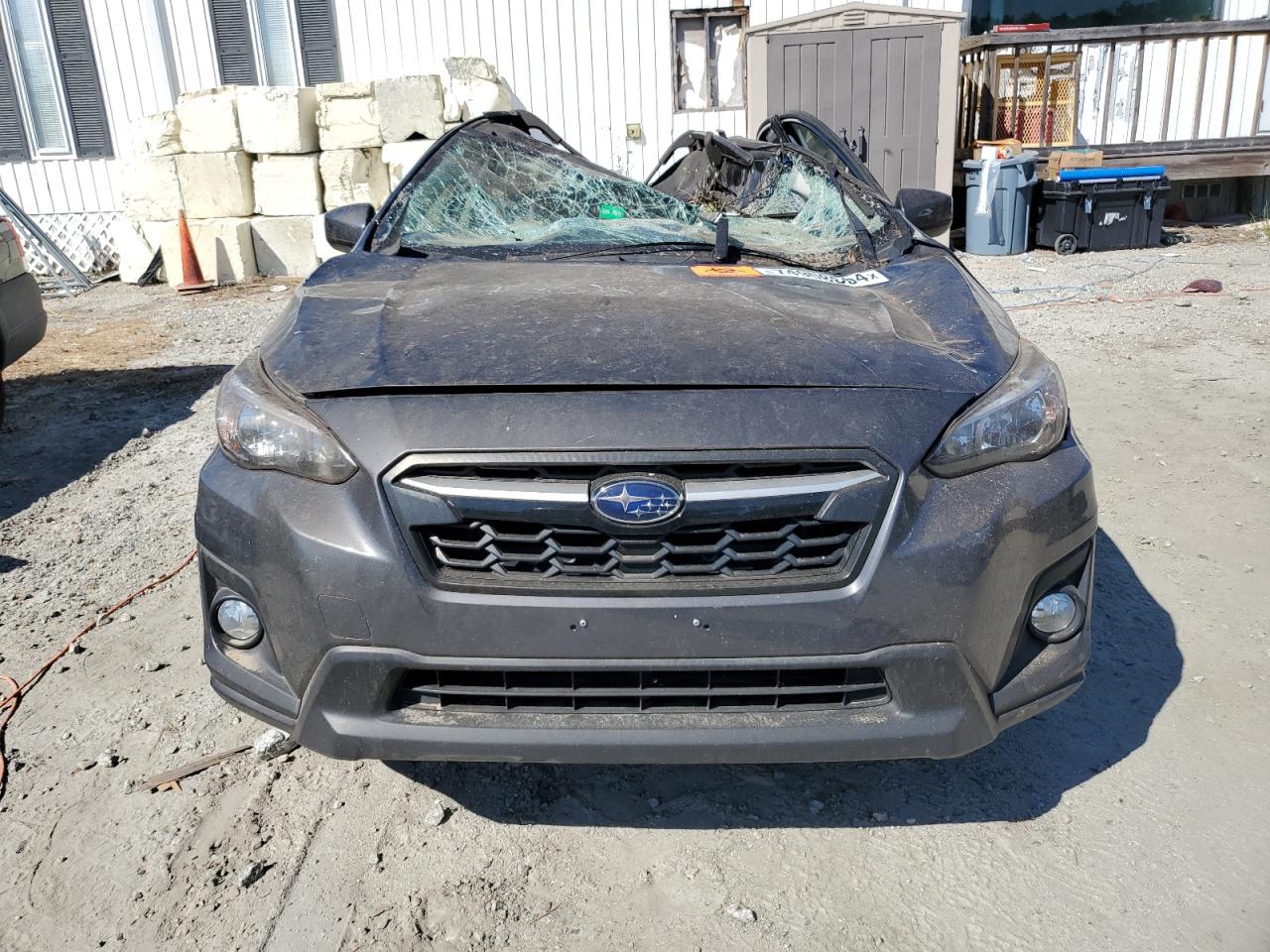 2020 Subaru XV VIN JF2GTAEC4L8236060 Copart auction photo, water/flood / top/roof damage thumbnail 5