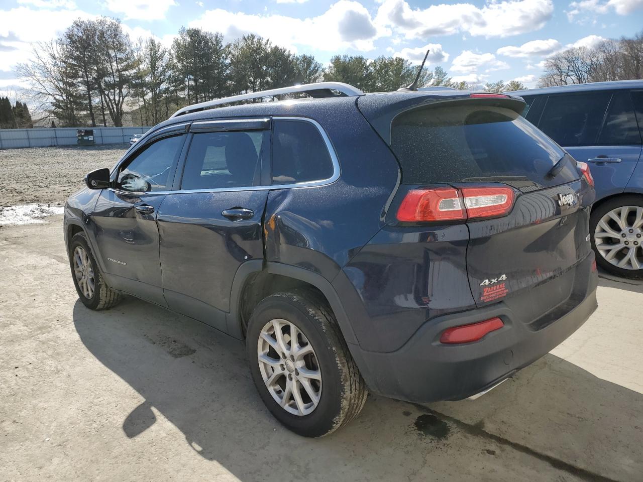 2015 Jeep Grand Cherokee VIN 1C4PJMCS7FW594835 Copart auction photo, side damage thumbnail 2