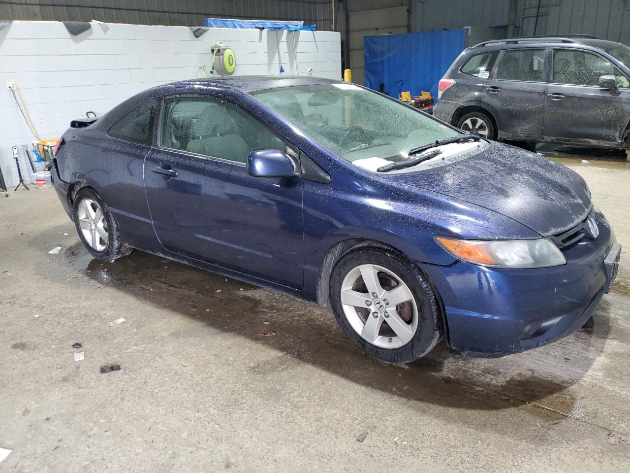 2008 Honda Civic VIN 2HGFG12828H572775 Copart auction photo, front end / rear end damage thumbnail 4