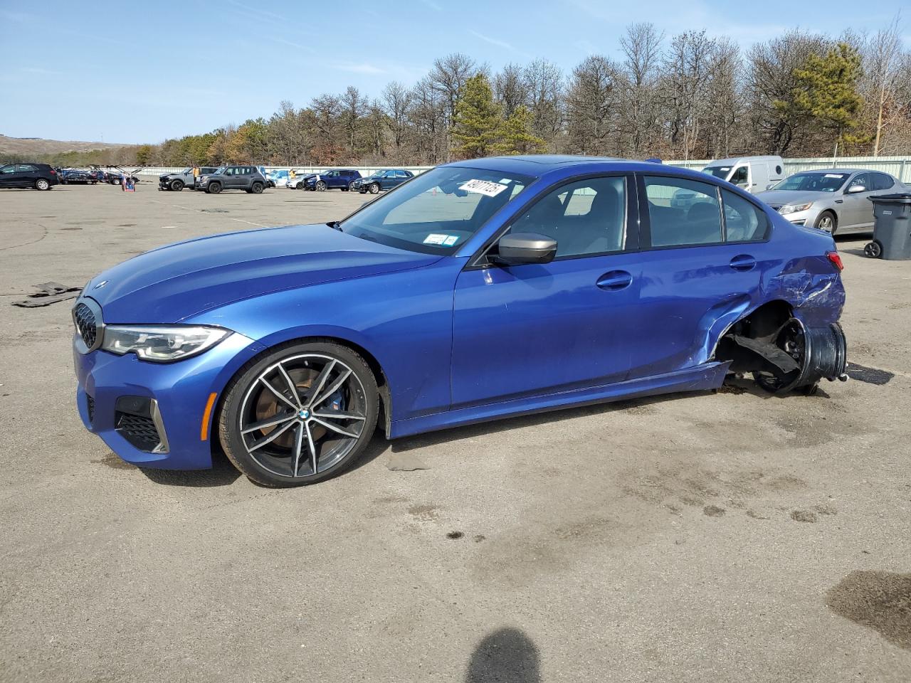 2020 BMW M3 VIN WBA5U9C00LFH68766 - Copart auction photo